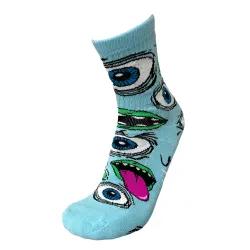Heroin Mutant Socks Ice Blue