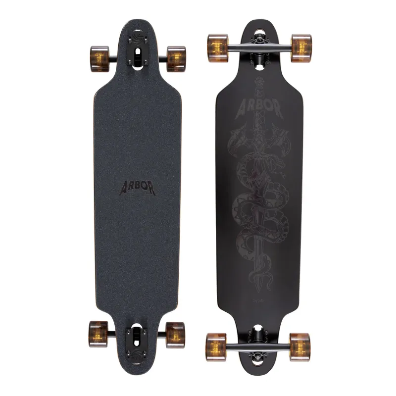 Arbor Journey Nightfall Zeppelin 36" Drop Through Cruiser Longboard Complete