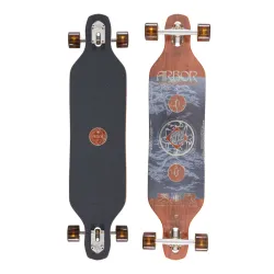Arbor Axis Journey Evergreen 40" Drop Through Cruiser Longboard Complete