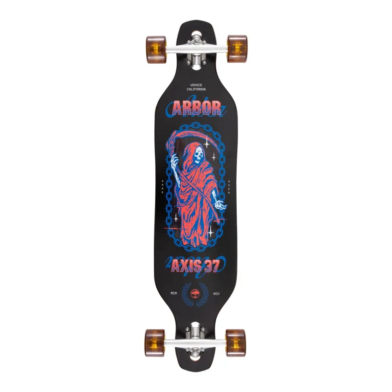 Arbor Journey Reaper Axis 37" Drop Through Cruiser Longboard Complete