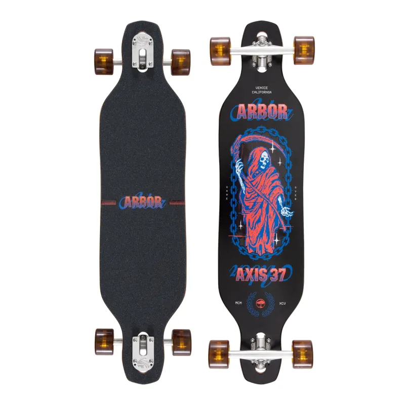 Arbor Journey Reaper Axis 37" Drop Through Cruiser Longboard Complete