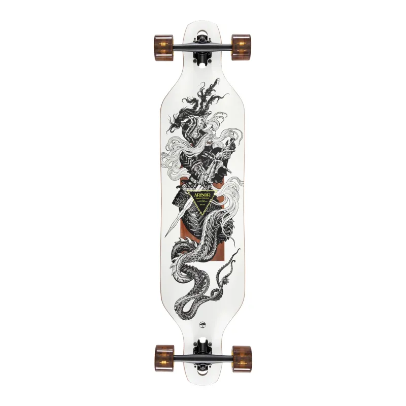 Arbor Bamboo Axis K Darmaeva 40" Drop Through Cruiser Longboard Complete