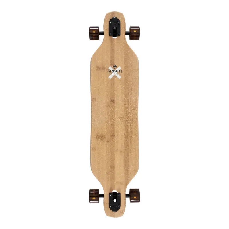 Arbor Bamboo Axis K Darmaeva 40" Drop Through Cruiser Longboard Complete