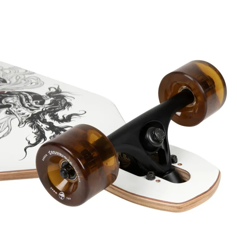 Arbor Bamboo Axis K Darmaeva 40" Drop Through Cruiser Longboard Complete