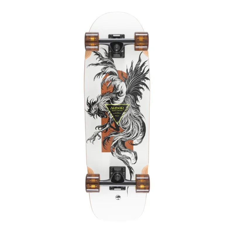 Arbor Bamboo Pilsner Xl K Darmaeva 29" Cruiser Longboard Complete