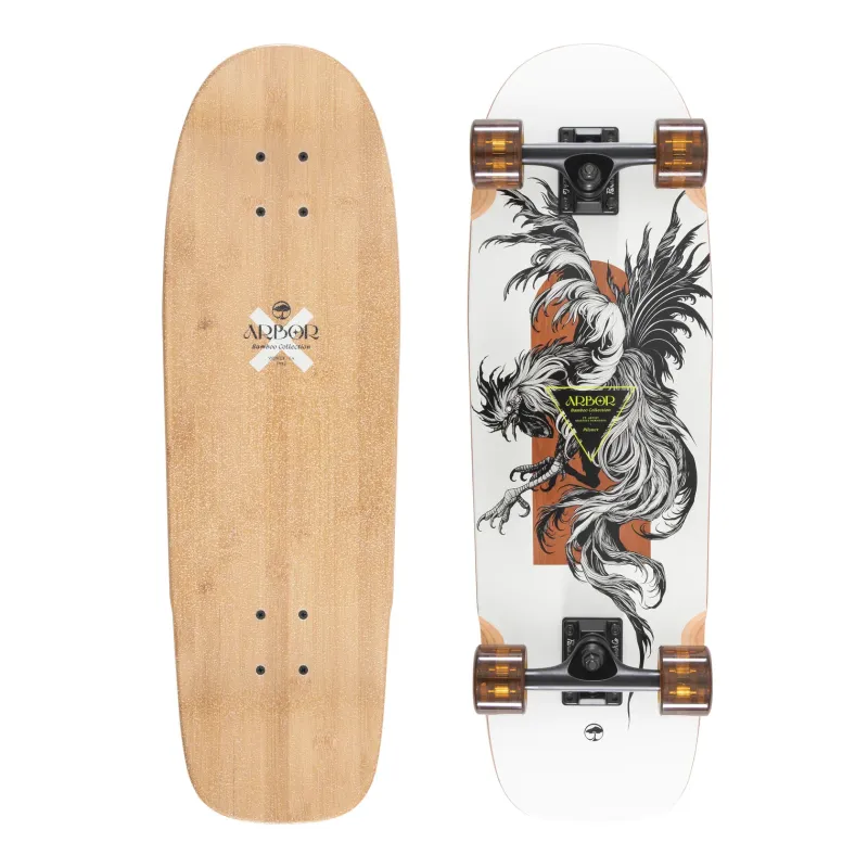 Arbor Bamboo Pilsner Xl K Darmaeva 29" Cruiser Longboard Complete