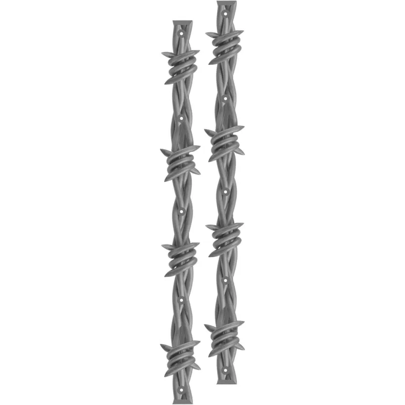 Opera Barbwire Rails 13.75 (set of 2)