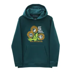 Vans In Our Hands Kids Hoodie - L Deep Teal