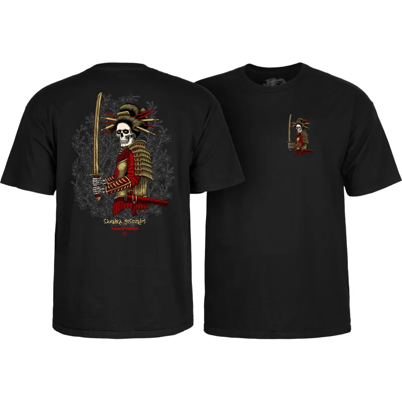 Powell-Peralta Sakura Yosozumi - Onna Bugeisha T-Shirt Black