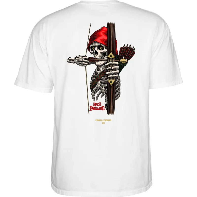 Powell-Peralta Zach Doelling – Archer T-Shirt White