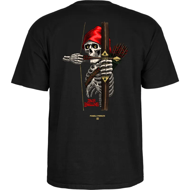 Powell-Peralta Zach Doelling – Archer T-Shirt Black