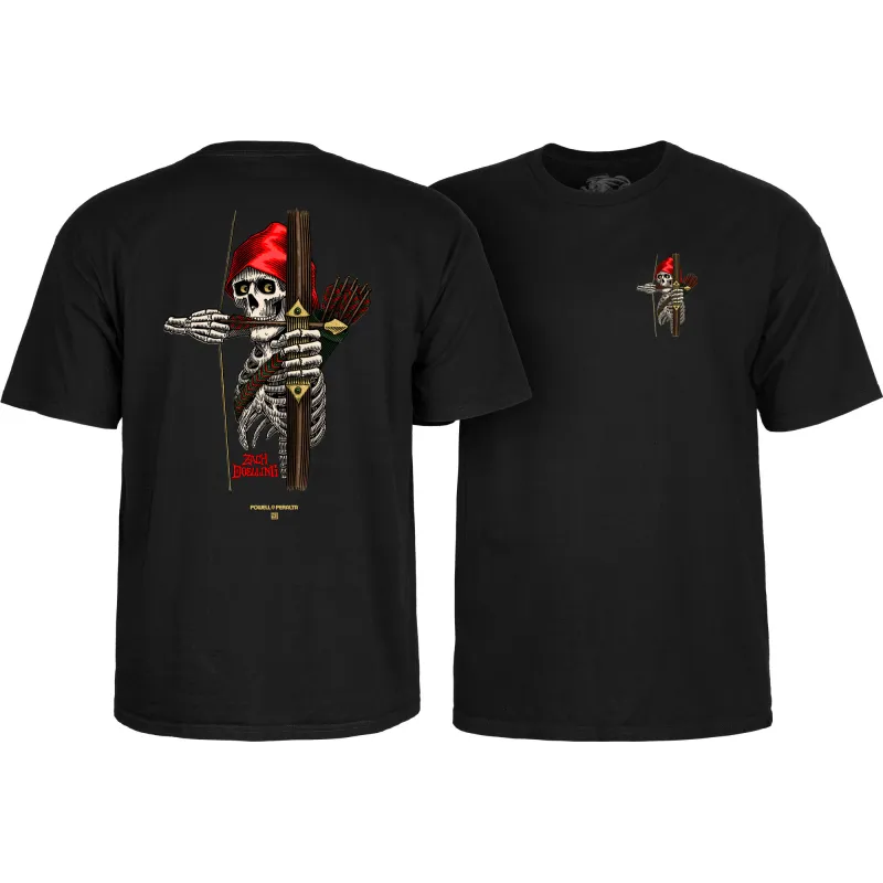 Powell-Peralta Zach Doelling – Archer T-Shirt Black