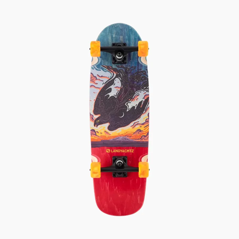 Landyachtz Tugboat Nightfall 30" Cruiser Longboard Complete