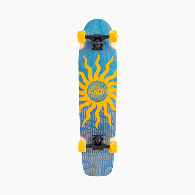 Landyachtz Rally Kitty Sun Jam 33" Cruiser Longboard Complete