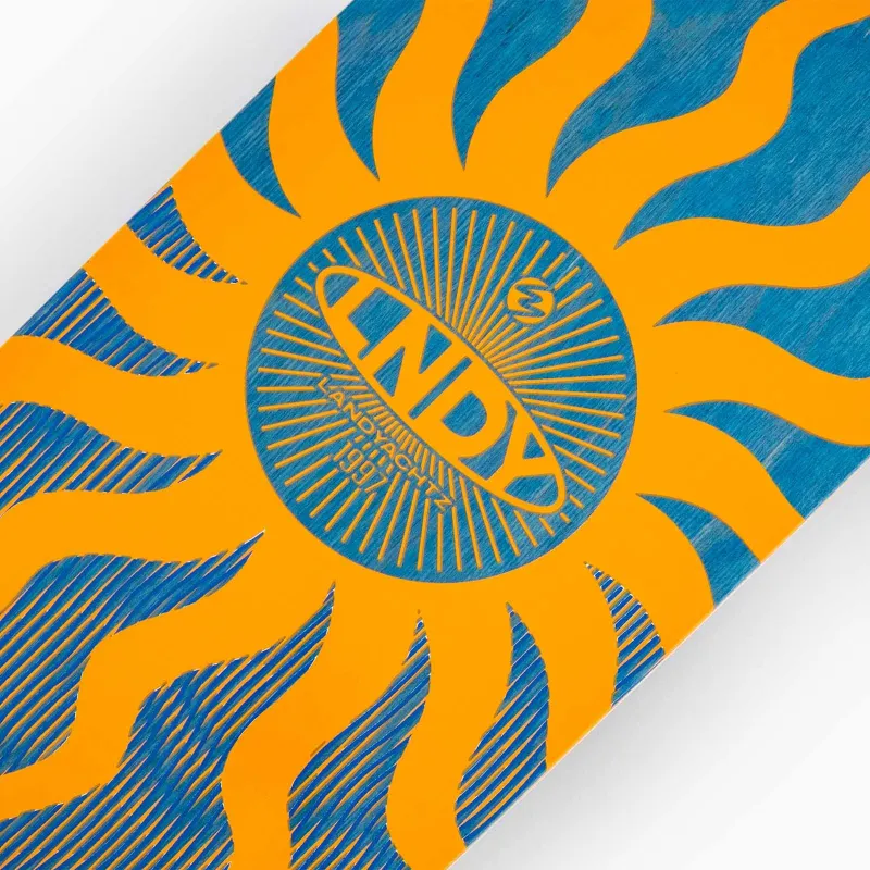 Landyachtz Rally Kitty Sun Jam 33" Cruiser Longboard Complete