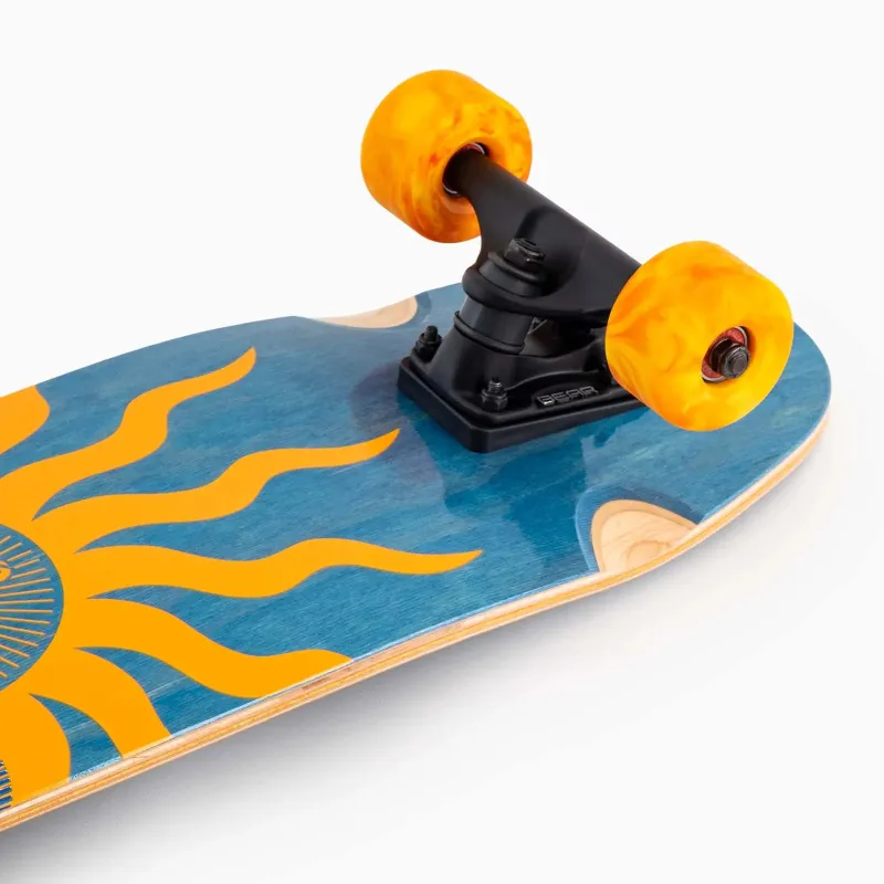 Landyachtz Rally Kitty Sun Jam 33" Cruiser Longboard Complete