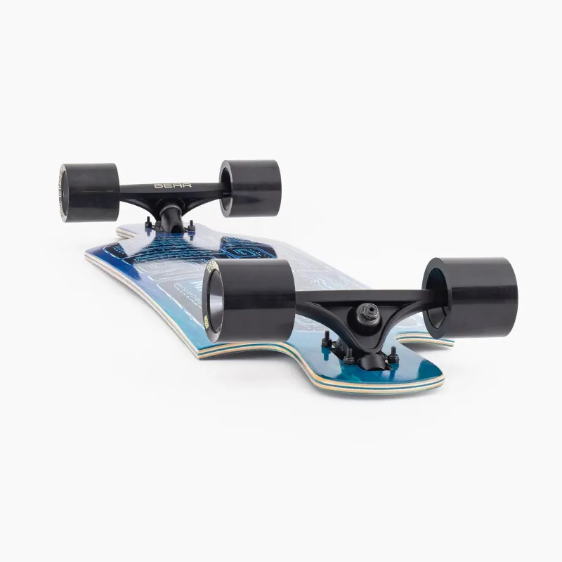 Landyachtz Drop Hammer Octomaze 37" Drop Through Cruiser Longboard Complete