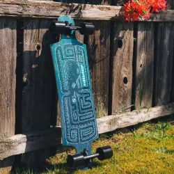 Landyachtz Drop Hammer Octomaze 37" Drop Through Cruiser Longboard Complete