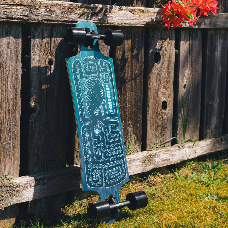 Landyachtz Drop Hammer Octomaze 37" Drop Through Cruiser Longboard Complete