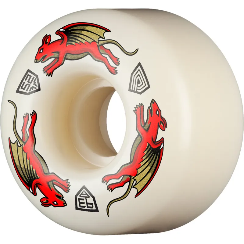 Powell-Peralta Dragon Formula Nano Rats Av4 52mm x 34mm 93A Wheels