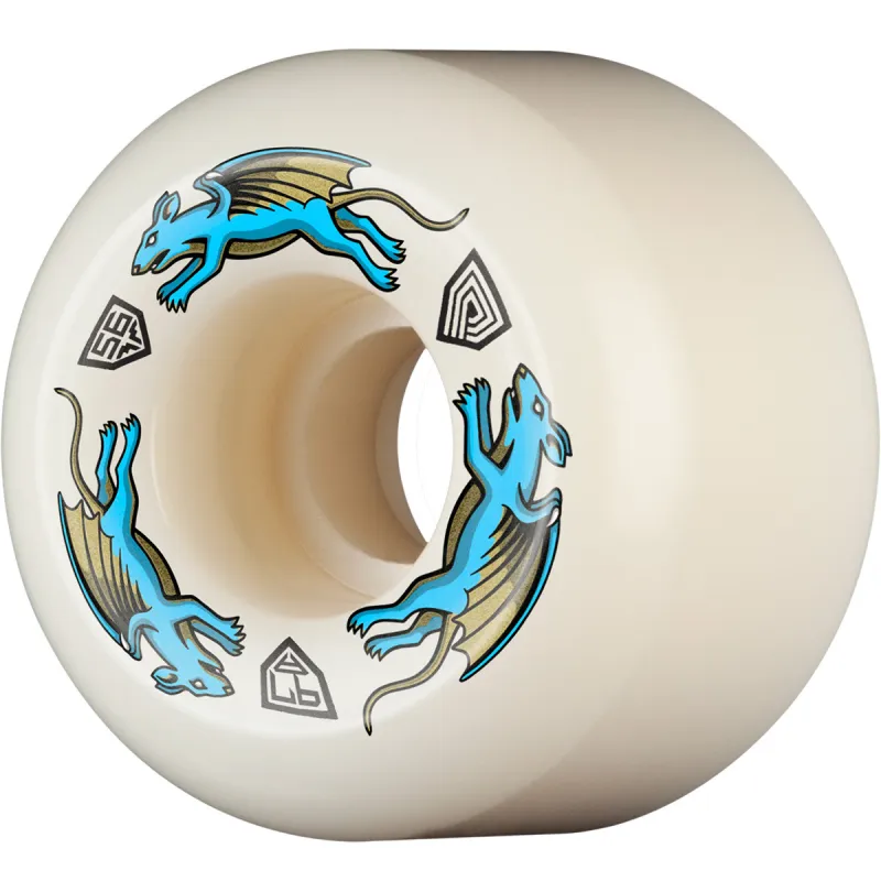 Powell-Peralta Dragon Formula Nano Rats Aa2 56mm x 39mm 97A Wheels