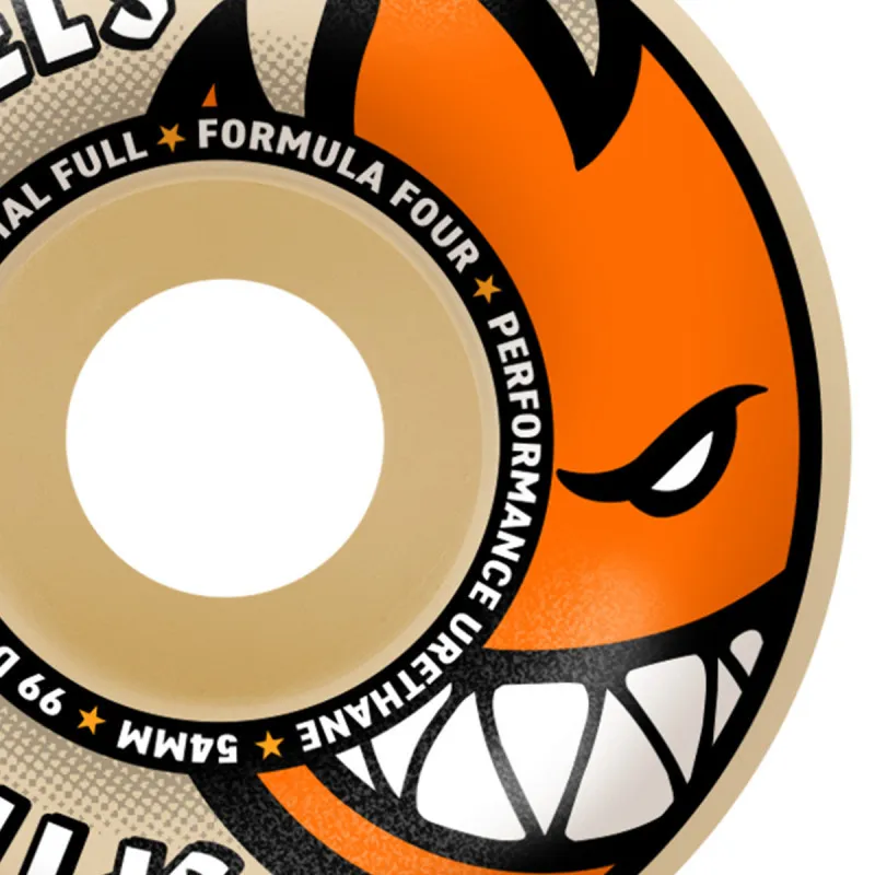 Spitfire Formula Four Radial Full 58mm 99D Wheels