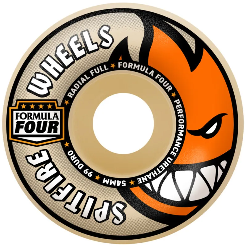 Spitfire Formula Four Radial Full 60mm 99D Wheels