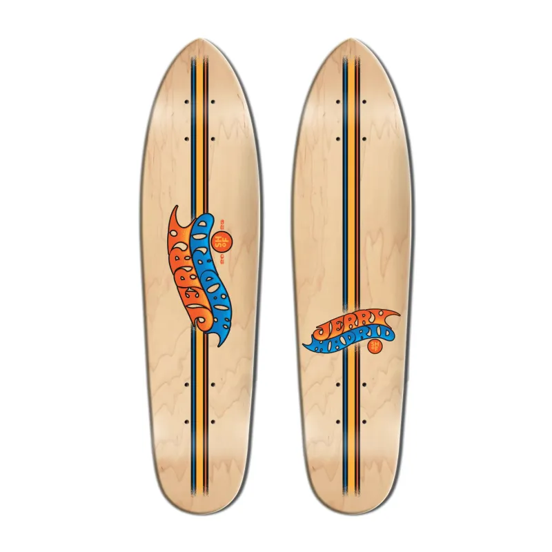 Madrid Jerry Shof Gold 6.75" Old School Skateboard Deck