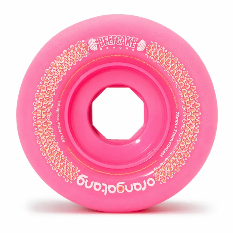 Buy Orangatang Beefcake 73mm Longboard Wheels at the Sickboards Longboard Shop