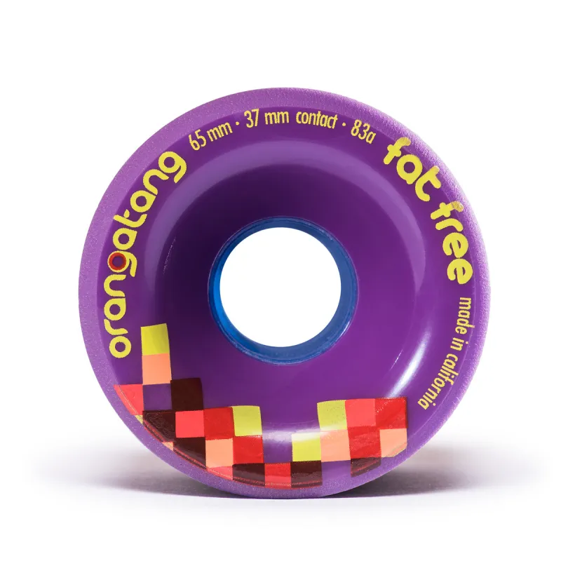comprar Orangatang Fat Free 65mm Ruedas en la Sickest tienda de longboard de Europa