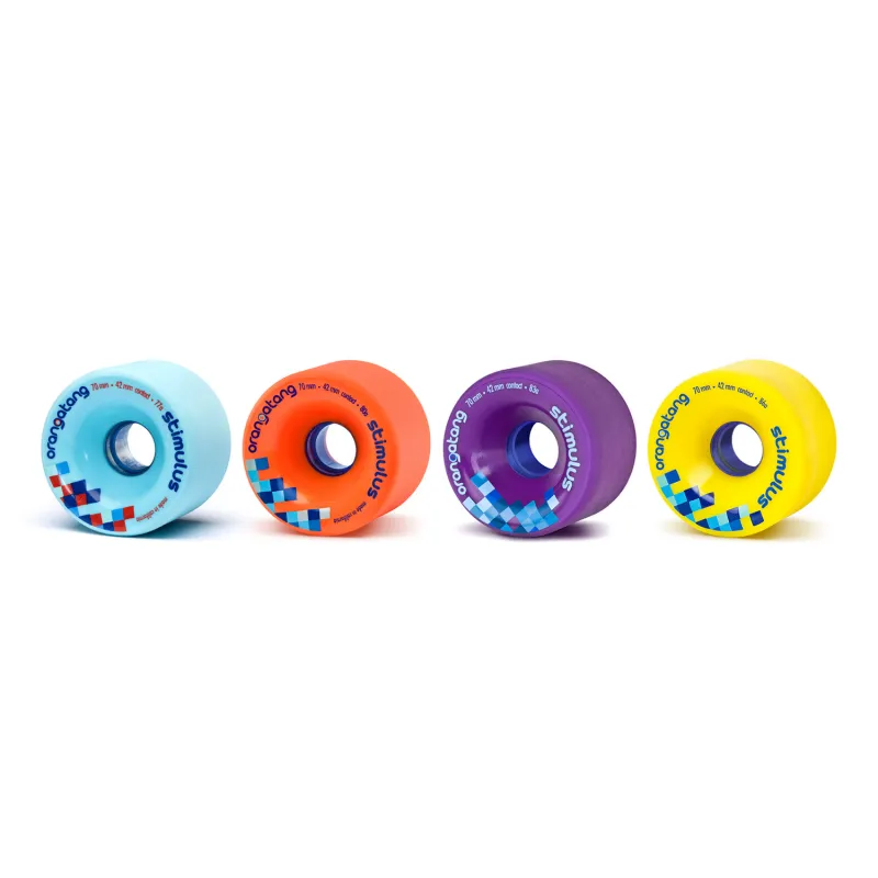 comprar Orangatang Stimulus 70mm Ruedas en la Sickest tienda de longboard de Europa