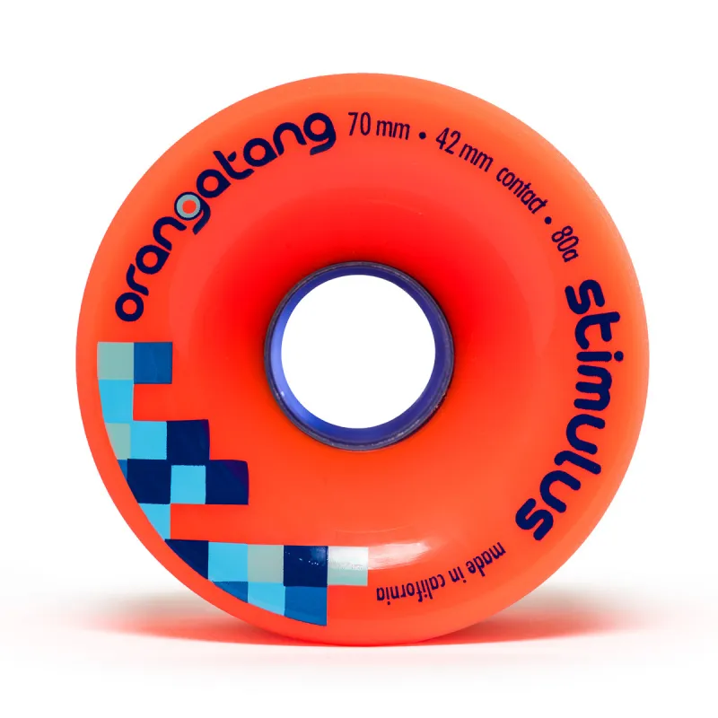 comprar Orangatang Stimulus 70mm Ruedas en la Sickest tienda de longboard de Europa