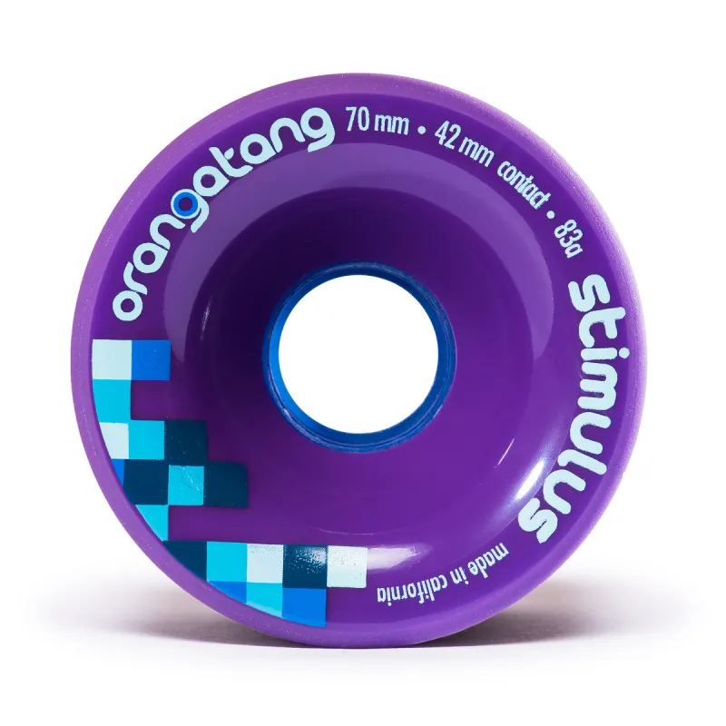 comprar Orangatang Stimulus 70mm Ruedas en la Sickest tienda de longboard de Europa
