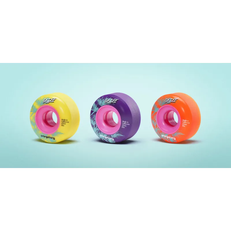 Buy Orangatang Skiff 62mm Wheels at the Sickboards Longboard Shop