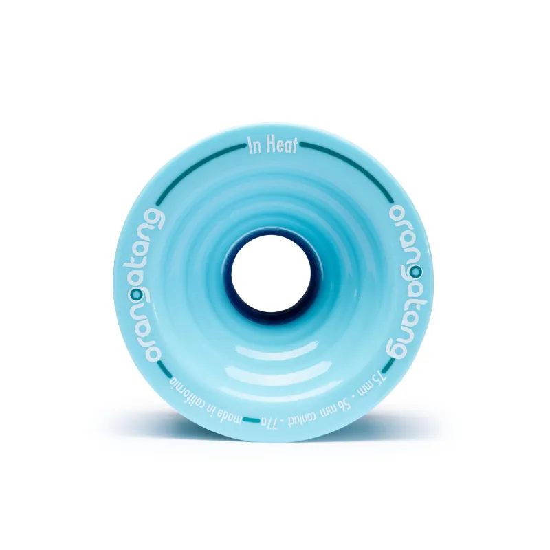 Buy Orangatang In Heat 75mm Wheels at the Sickboards Longboard Shop
