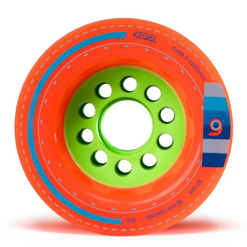 Buy Orangatang Kegel 80mm Wheels at the Sickboards Longboard Shop