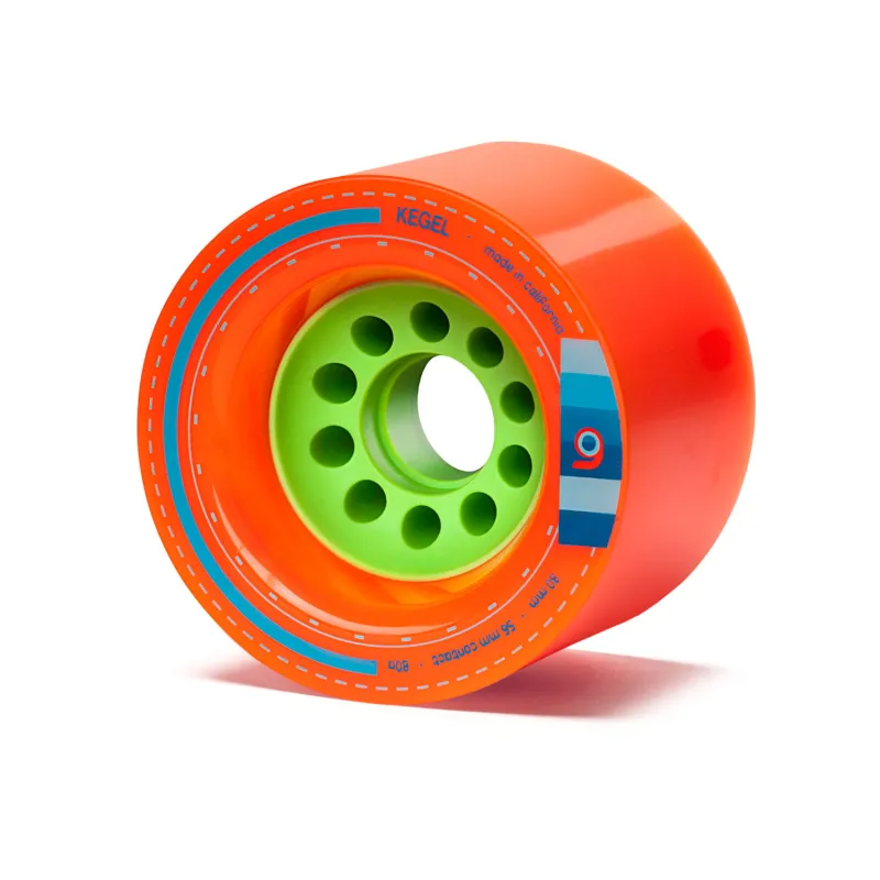 Buy Orangatang Kegel 80mm Wheels at the Sickboards Longboard Shop