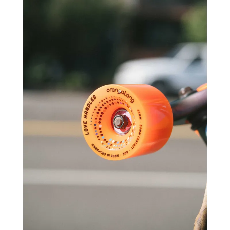 Buy Orangatang Love Handles 65mm Longboard Wheels at the Sickboards Longboard Shop