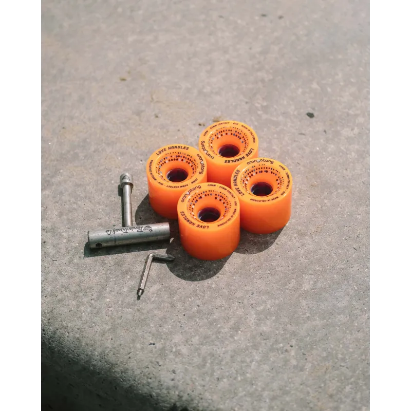 Buy Orangatang Love Handles 65mm Longboard Wheels at the Sickboards Longboard Shop
