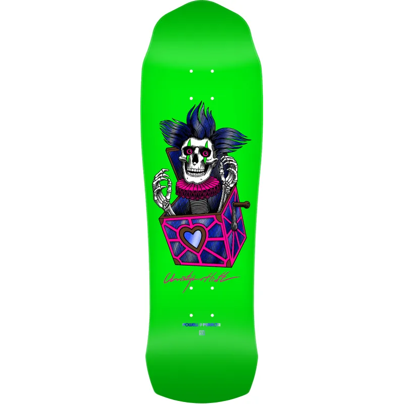 Powell-Peralta Pro Chris Hiett Skull 9.5" Skateboard Deck