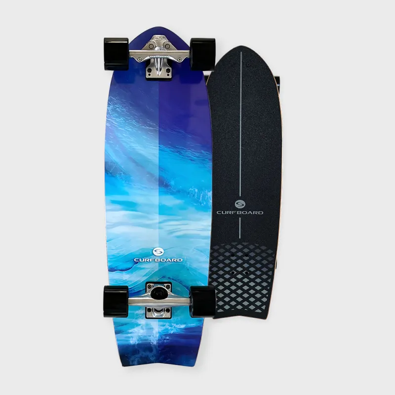 Curfboard Fish Pro 31" Surf Skate Complete