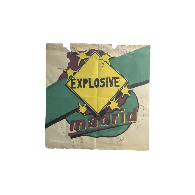 Madrid OG Explosive Limited Edition 9.5" Old School Skateboard Deck