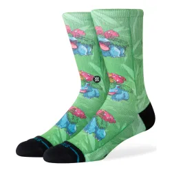 Stance x Pokemon Venusaur Crew Socks M