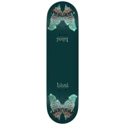 Real Ishod Mariposa Chrome Rdx Twin Tail 8.5" Skateboard Deck