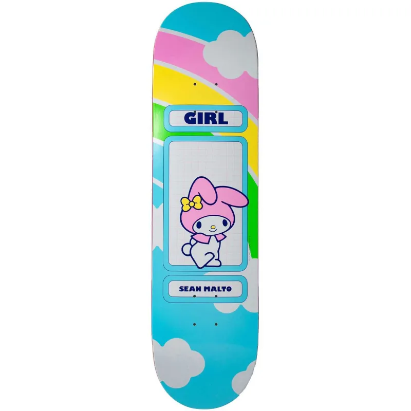 Girl x Malto Hello Kitty & Friends Rainbow Blind Bag 8.25" Skateboard Deck