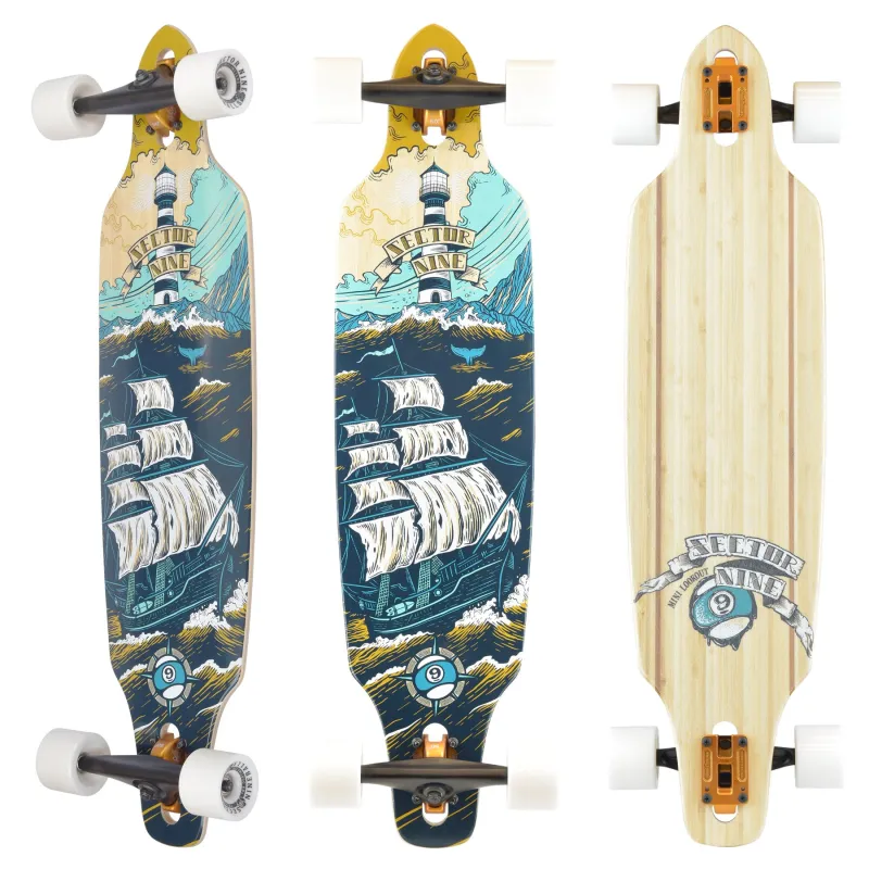 Sector 9 Mini Lookout Voyage 38" Drop Through Longboard Complete