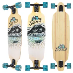 Sector 9 Manta Shoots 34" Drop Through Longboard Complete