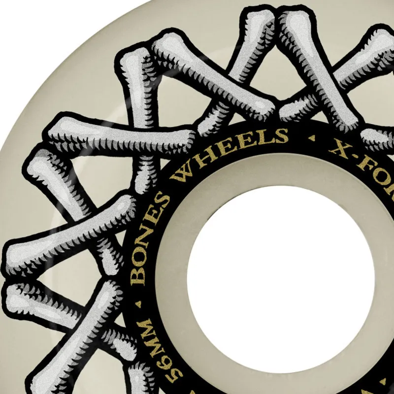 Bones X-Formula Widecut 56mm V6 97A Skateboard Wheels