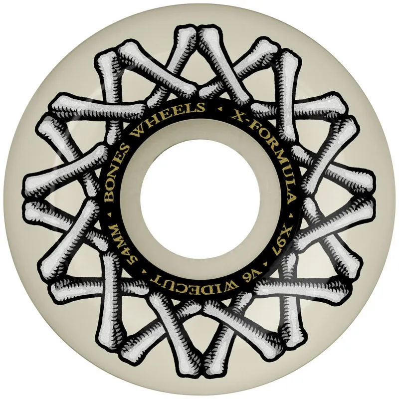 Bones X-Formula Widecut 54mm V6 97A Skateboard Wielen