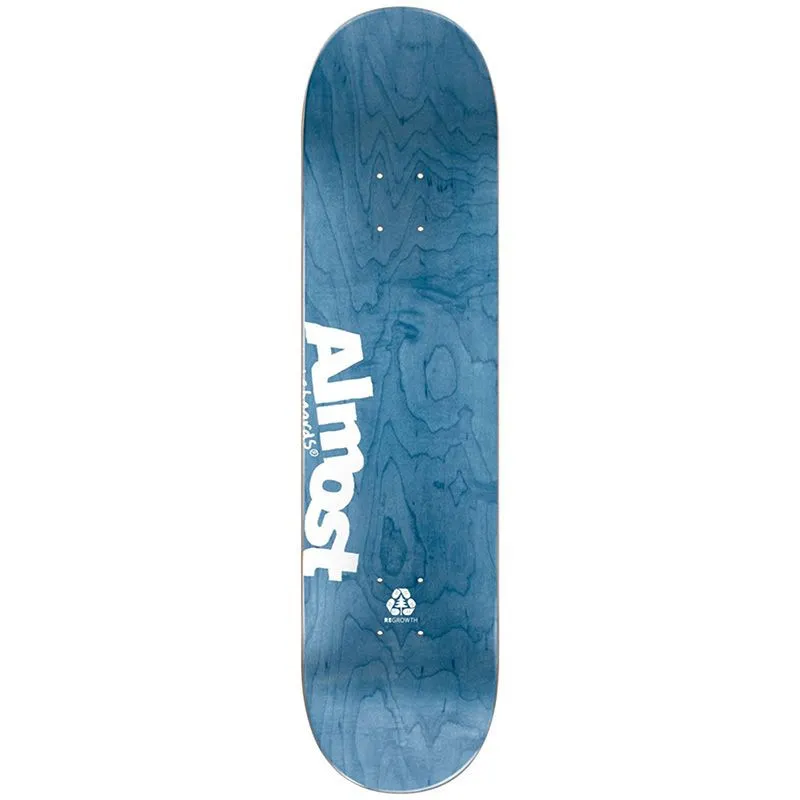 Almost Max Black Blur Impact 8.0" Skateboard Deck